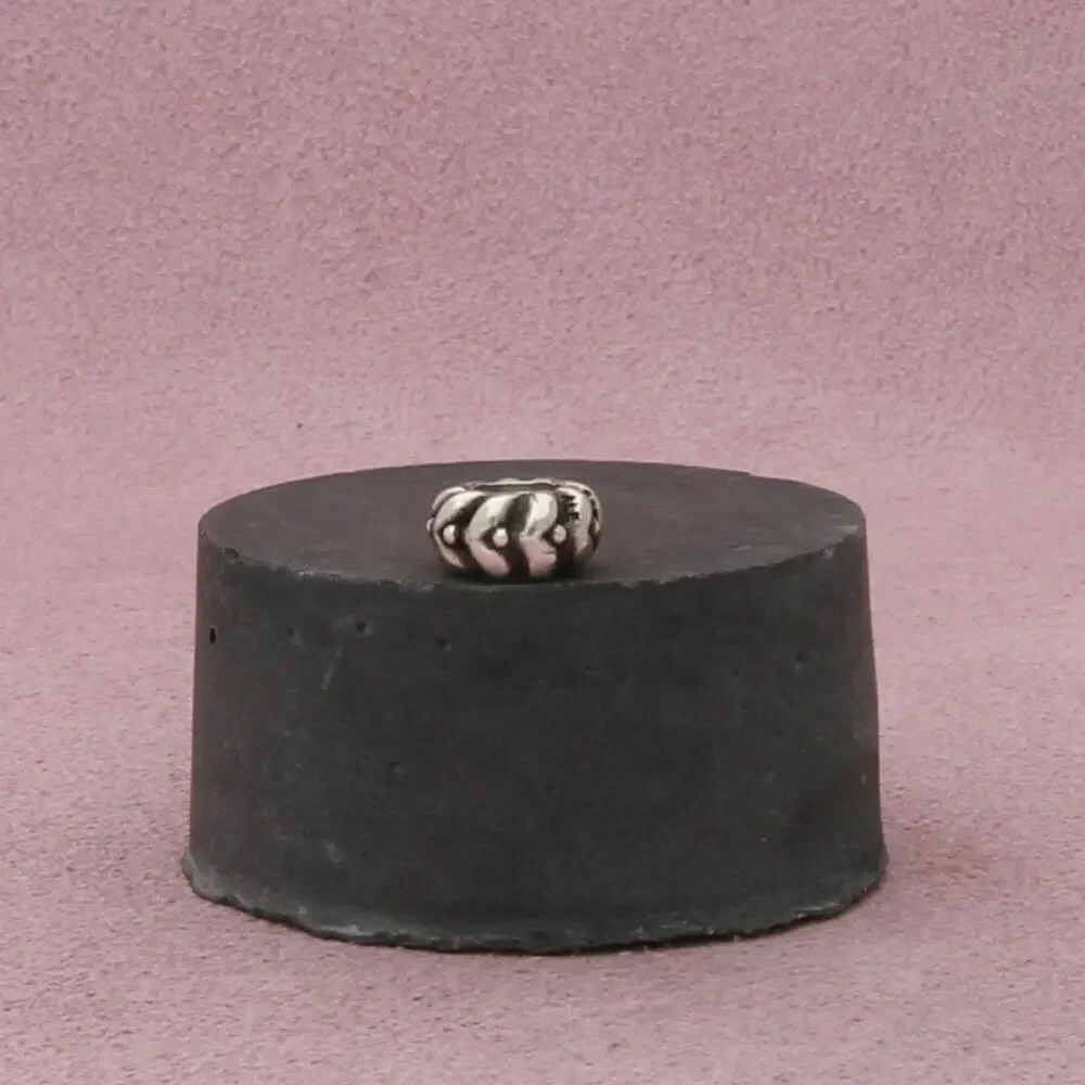 pandora sterling silver heart beats spacer bead charm - Picture 2 of 3